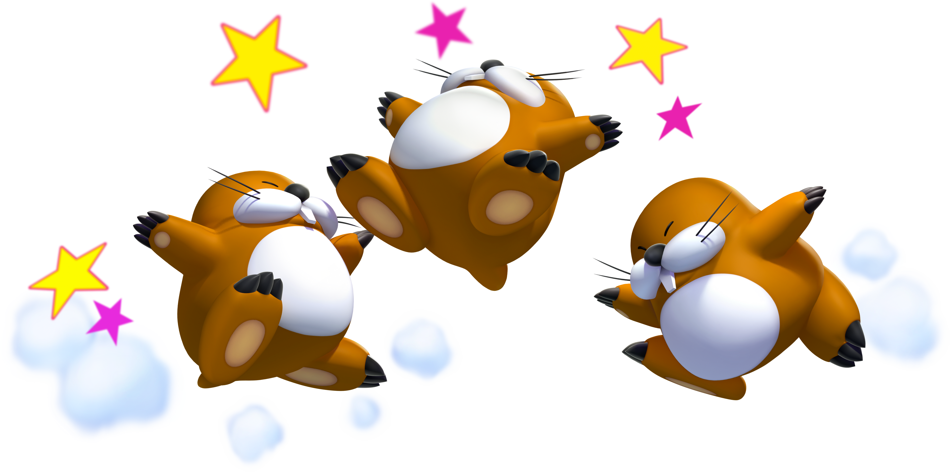 Michael Koczwara - New Super Mario Bros Enemies Clipart (3657x1816), Png Download