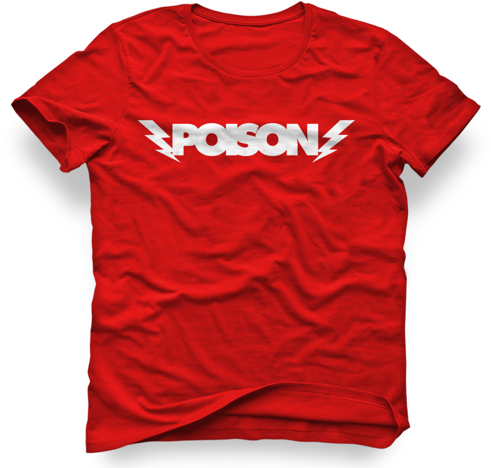Poison Bolt Tee - Camiseta Foco Clipart (1000x972), Png Download