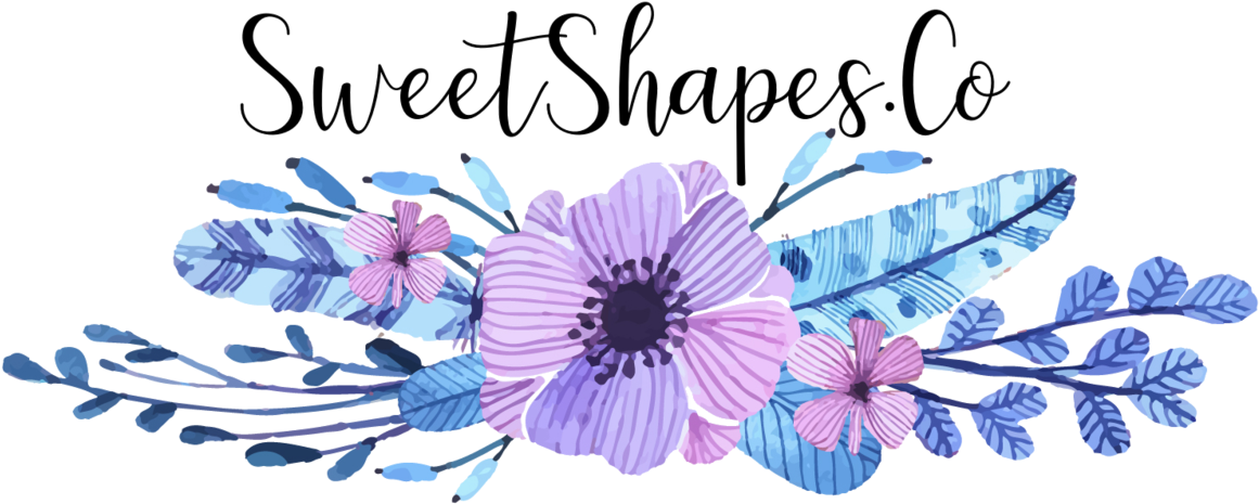 Watercolor Purple Flowers Clipart (1199x499), Png Download