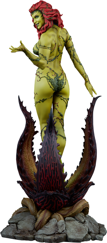 Poison Ivy Png - Poison Ivy Sideshow Premium Format Figure Clipart (480x1000), Png Download