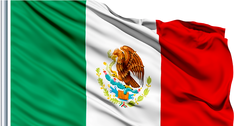 Bandera De Mexico Png - Mexico Clipart (800x420), Png Download
