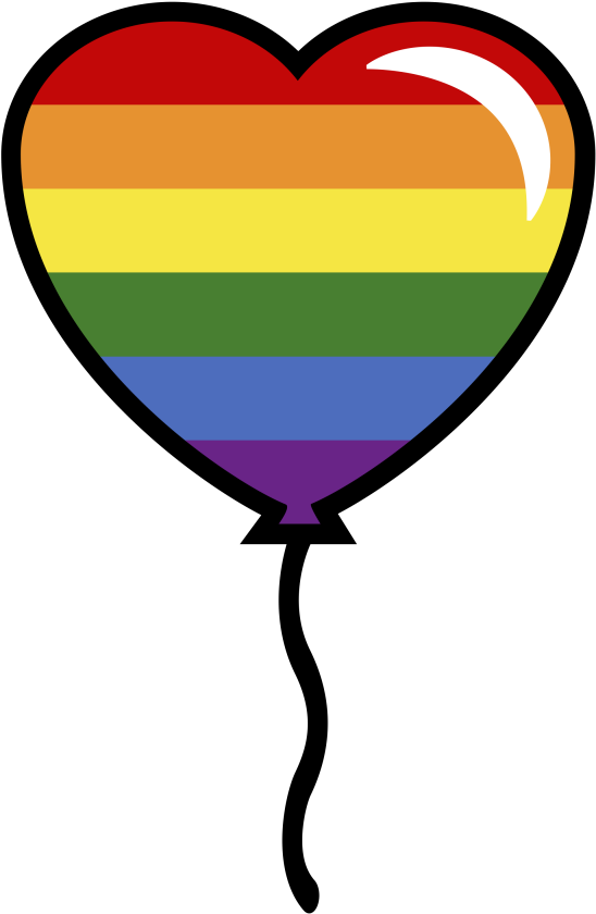 Bandera Gay Png , Png Download - Heart Clipart (548x840), Png Download