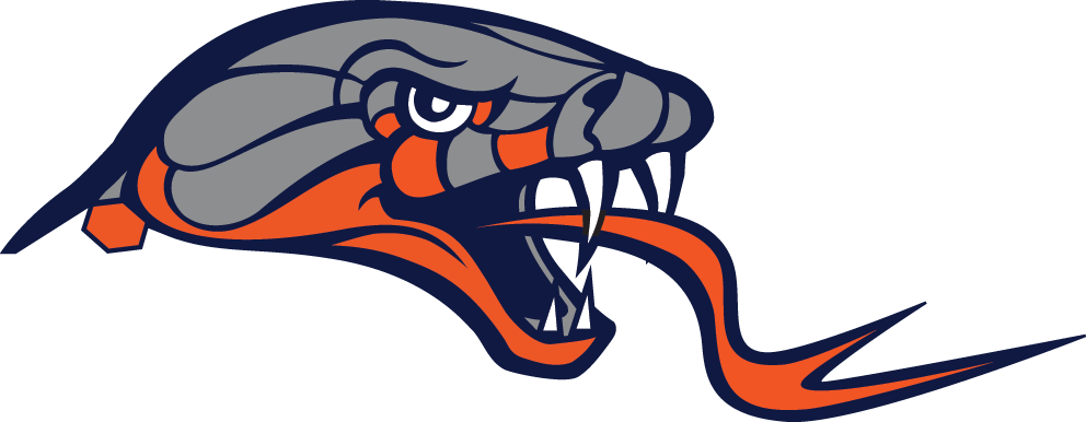 Dallas Rattlers Snake Head Primary - Dallas Rattlers Logo Clipart (992x386), Png Download
