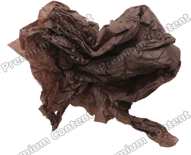 Crumpled Paper - Wool Clipart (640x530), Png Download