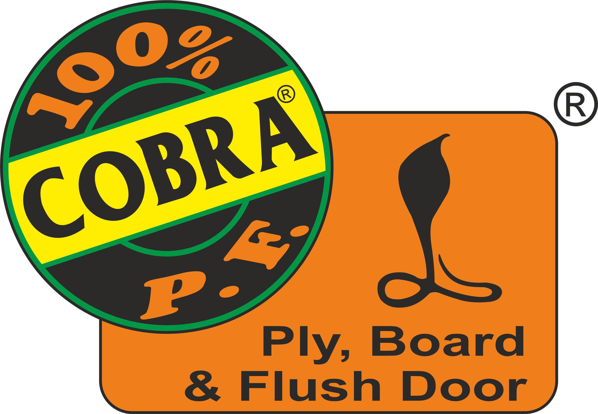 Cobra Ply Logo - Emblem Clipart (2505x1733), Png Download