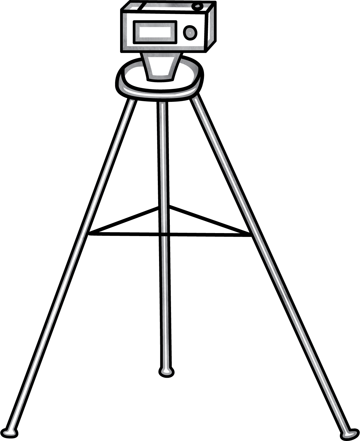 Clip Arts Related To - Tripod Png Clipart Transparent Png (1202x1472), Png Download