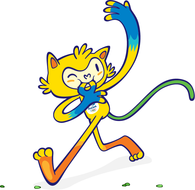 Rio 2016 Olympics Mascot Png - Rio Olympics Mascot Png Clipart (639x623), Png Download