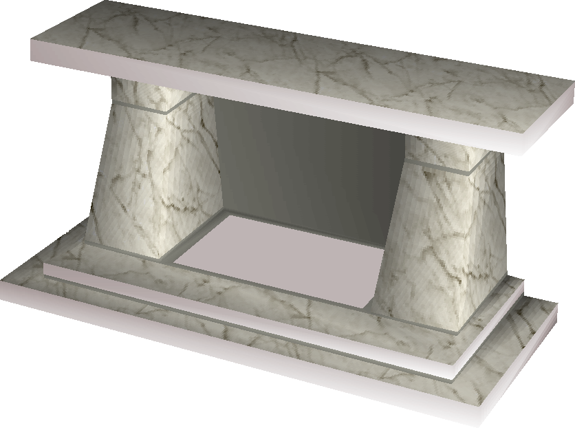 Old Marble Fireplace Clipart (836x622), Png Download