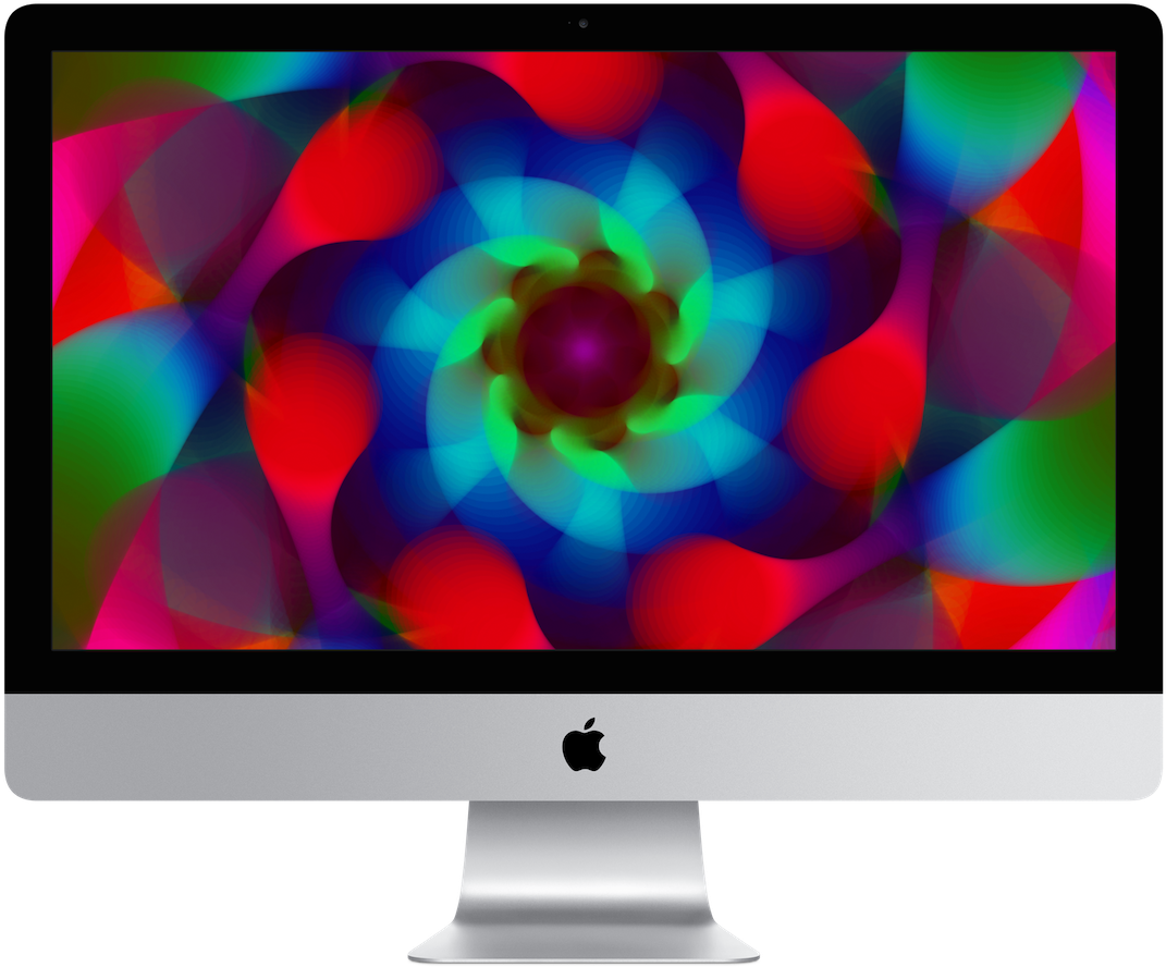 Fantastic Macos, Ipad And Iphone Animations - Imac 21 5 4k 2017 Test Clipart (1200x994), Png Download