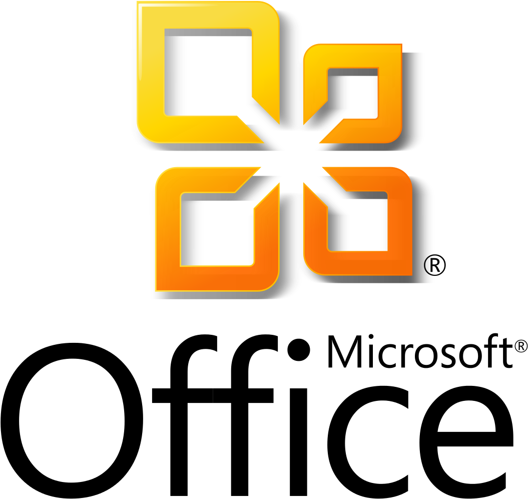 Microsoft Office 2010 Logo Icon - Logo De Microsoft Office Clipart (1070x1024), Png Download
