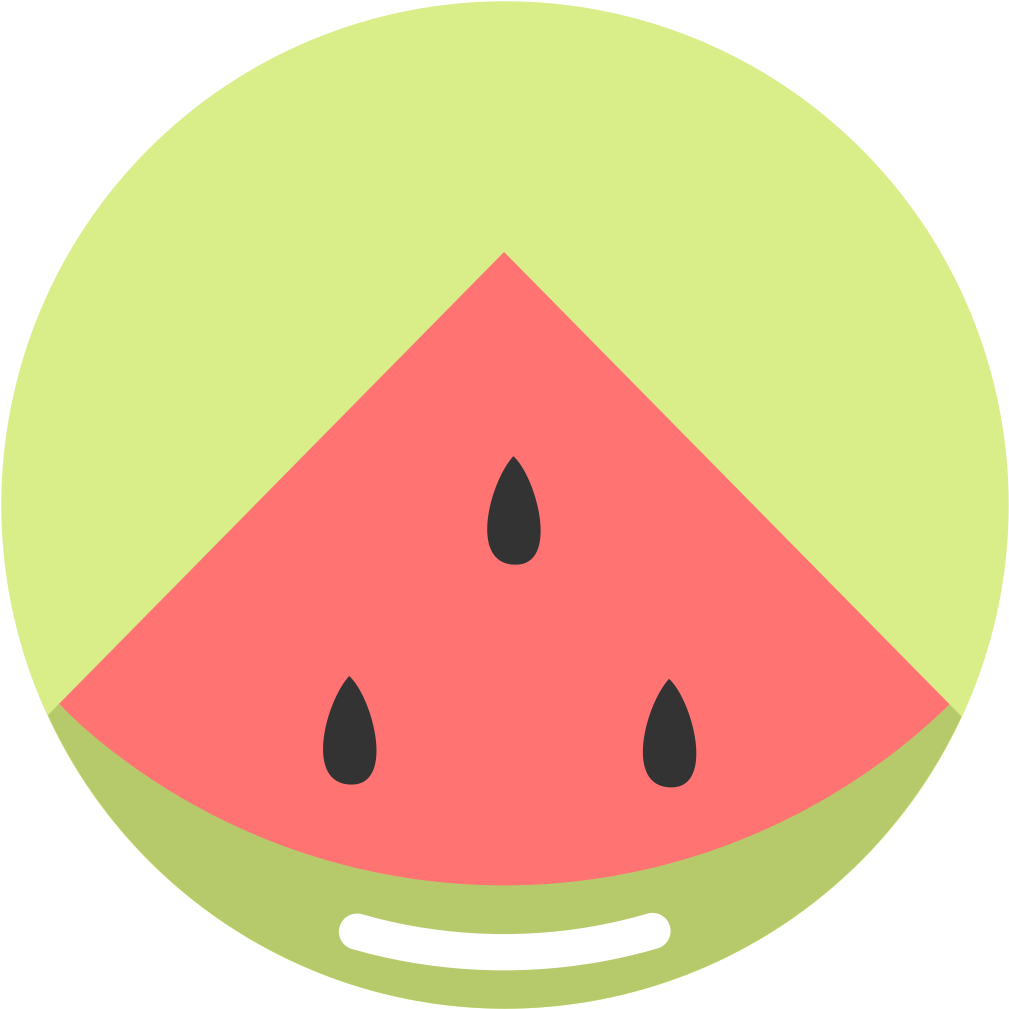 Download Svg Download Png - Fruit Minimal Png Clipart (1024x1024), Png Download