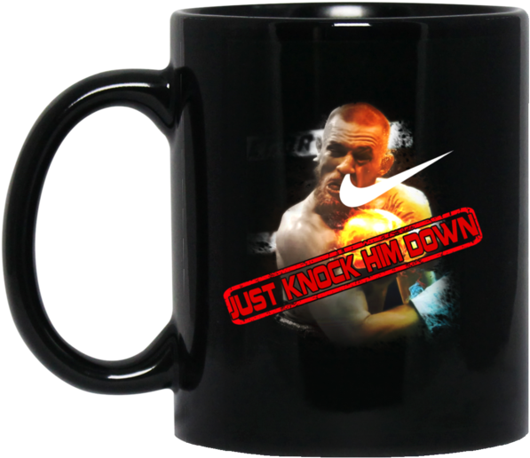 Floyd Mayweather Conor Mcgregor Mug Just Knock Him - Police Turkey Thanksgiving Clipart (600x600), Png Download