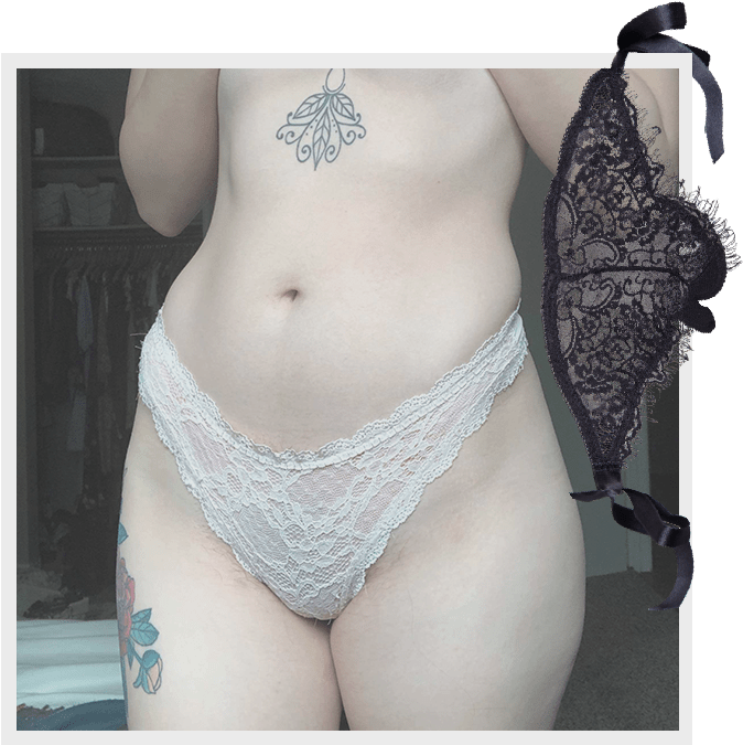 Pink Lace Thong - Lingerie Top Clipart (800x800), Png Download