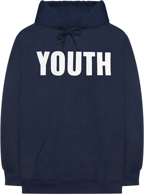 Youth Block Hoodie Album Clipart (586x787), Png Download