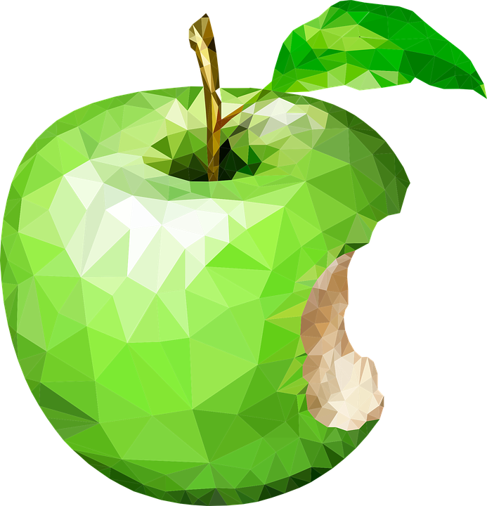 Green Apple Transparent Fruit Image Pngriver Png Pics - Яблоко Png Clipart (693x720), Png Download