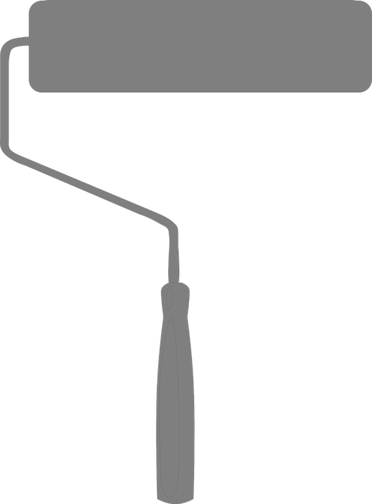 Paint Roller, Painting, Roller, Decorating, Painter - Paint Roller Clip Art - Png Download (531x720), Png Download