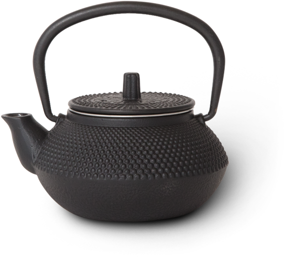 Teacast Iron Tea Pot - Teapot Cast Iron Png Clipart (720x720), Png Download