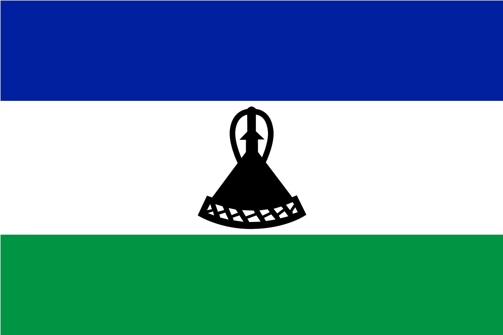 Download Svg Download Png - Lesotho Flag Clipart (1024x1024), Png Download