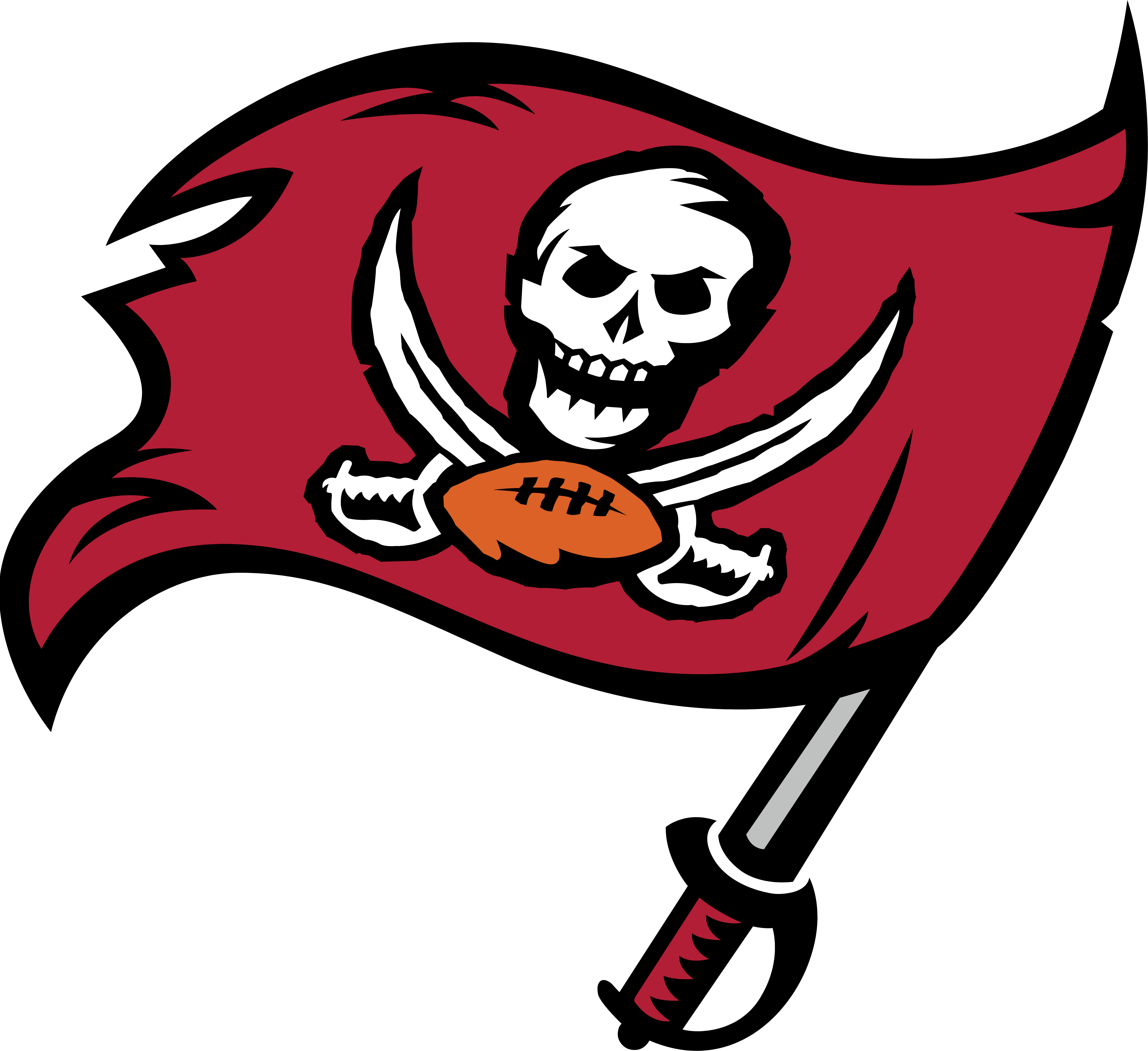 Tampa Bay Buccaneers Logo Png Clipart (5000x4580), Png Download