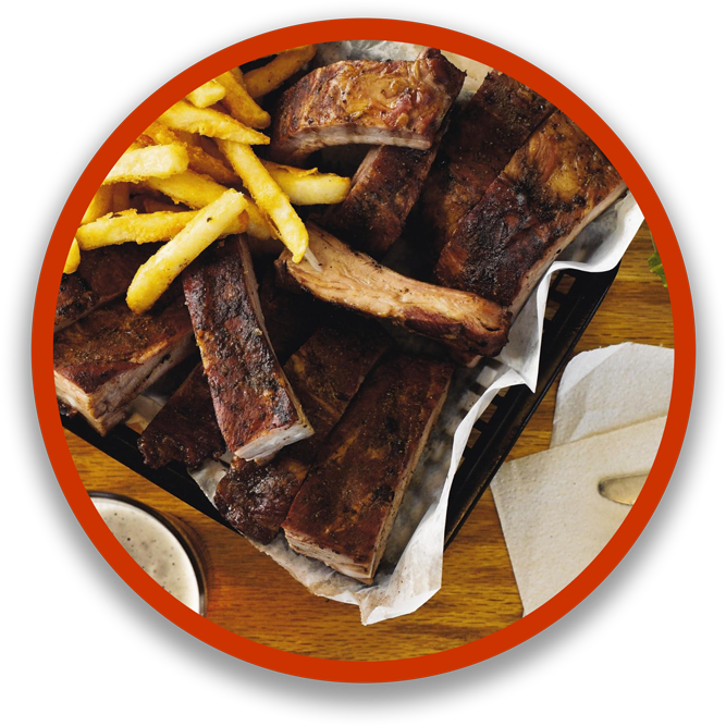 Concessions - Pork Ribs Clipart (668x716), Png Download