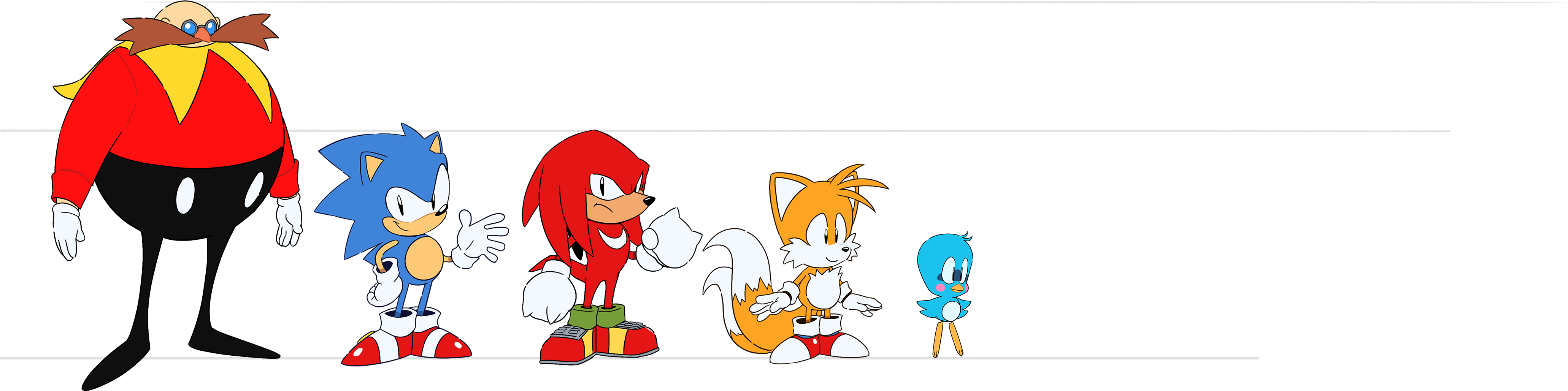Those Present Or Watching The Stream Were Able To See - Sonic Mania Adventures Eggman Clipart (4201x2550), Png Download