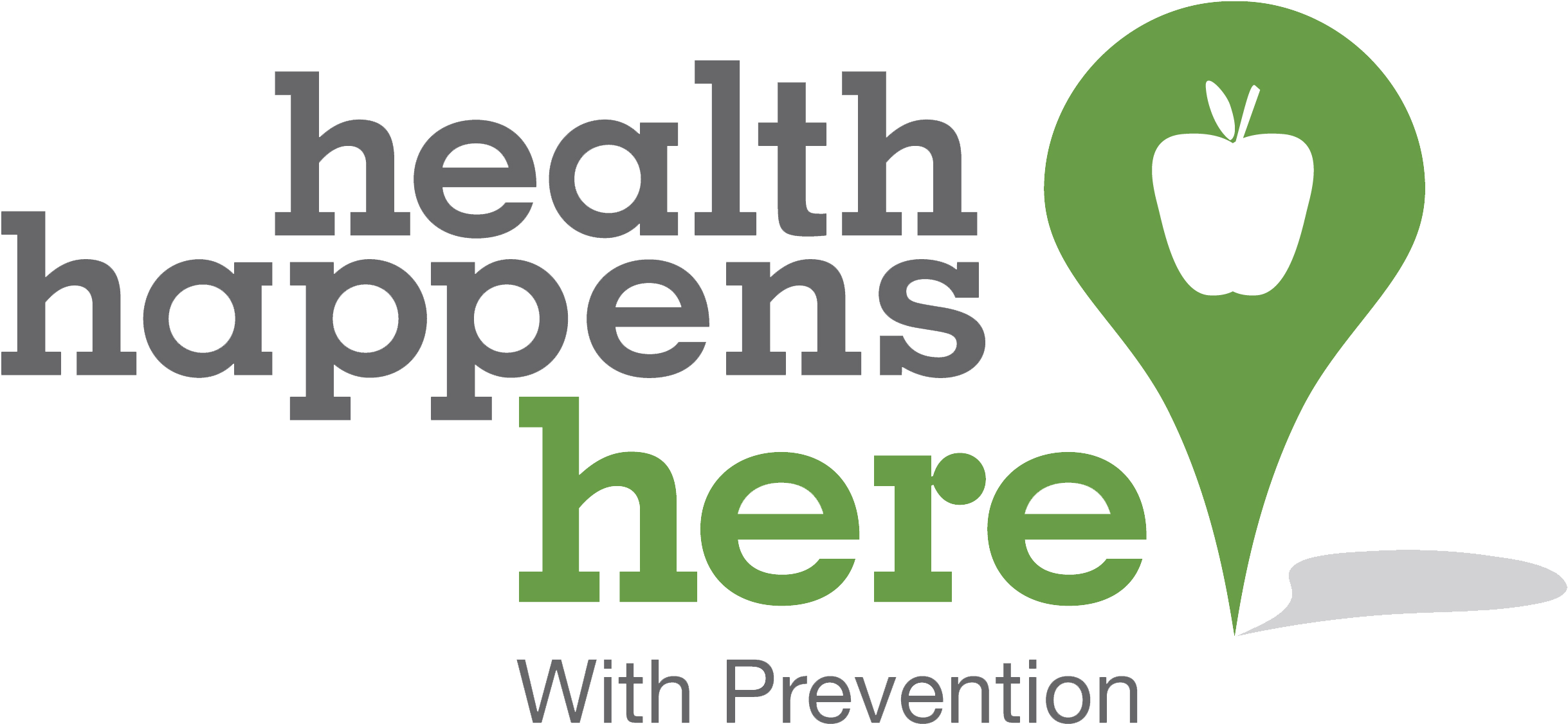 Follow Us On Facebook - Health Happens Here Clipart (2516x1200), Png Download