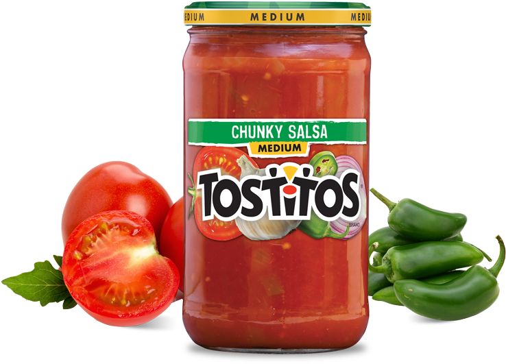 Salsa Png - Tostitos Chunky Salsa Clipart (900x600), Png Download