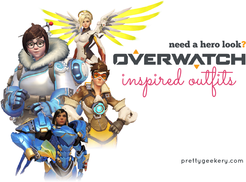 Overwatch Character Outfit Inspired Clipart (892x750), Png Download