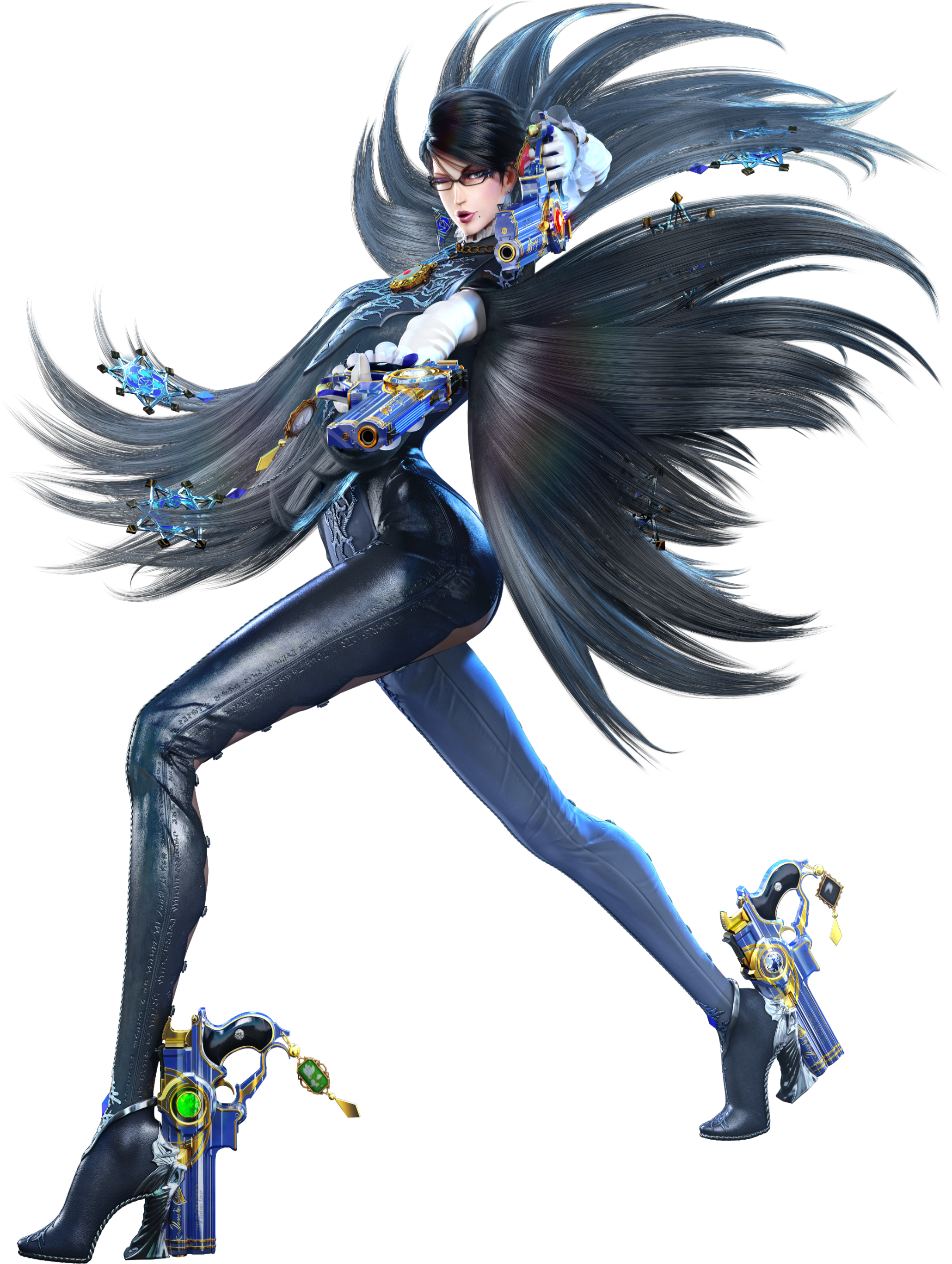 Bayonetta 2 Super Smash Bros - Bayonetta Render Clipart (2077x2751), Png Download