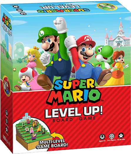 Level Up Board Game - Mario Level Up Clipart (600x600), Png Download