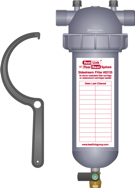 1" Side Stream Filter - Machine Clipart (492x660), Png Download