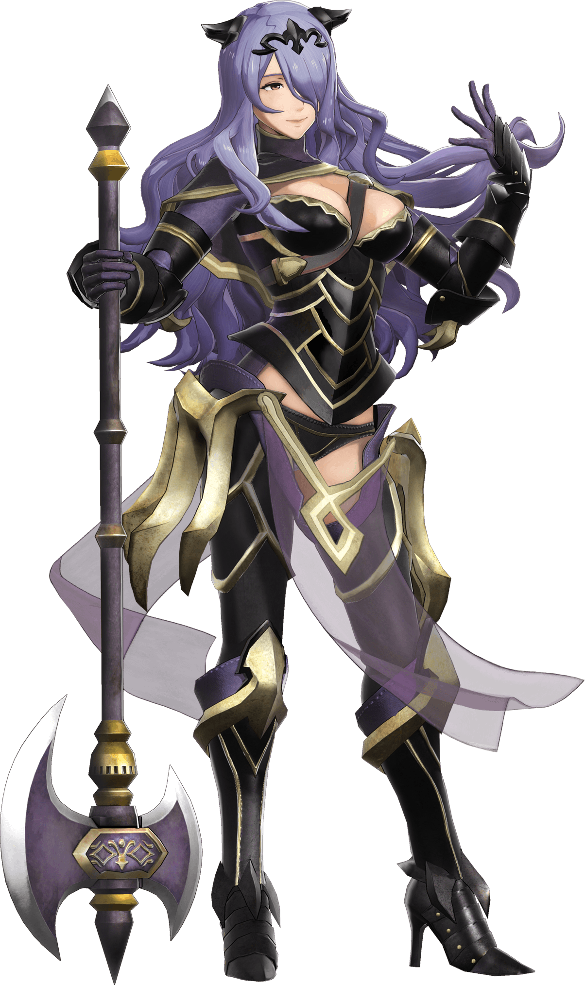 Camilla - Fire Emblem Warriors Characters Clipart (1204x2028), Png Download