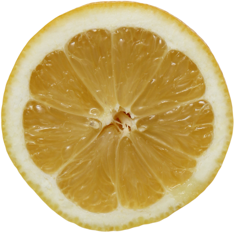 Lemon - Orange Clipart (866x650), Png Download