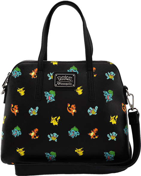 Starters Loungefly Black Crossbody Bag - Handbag Clipart (600x600), Png Download