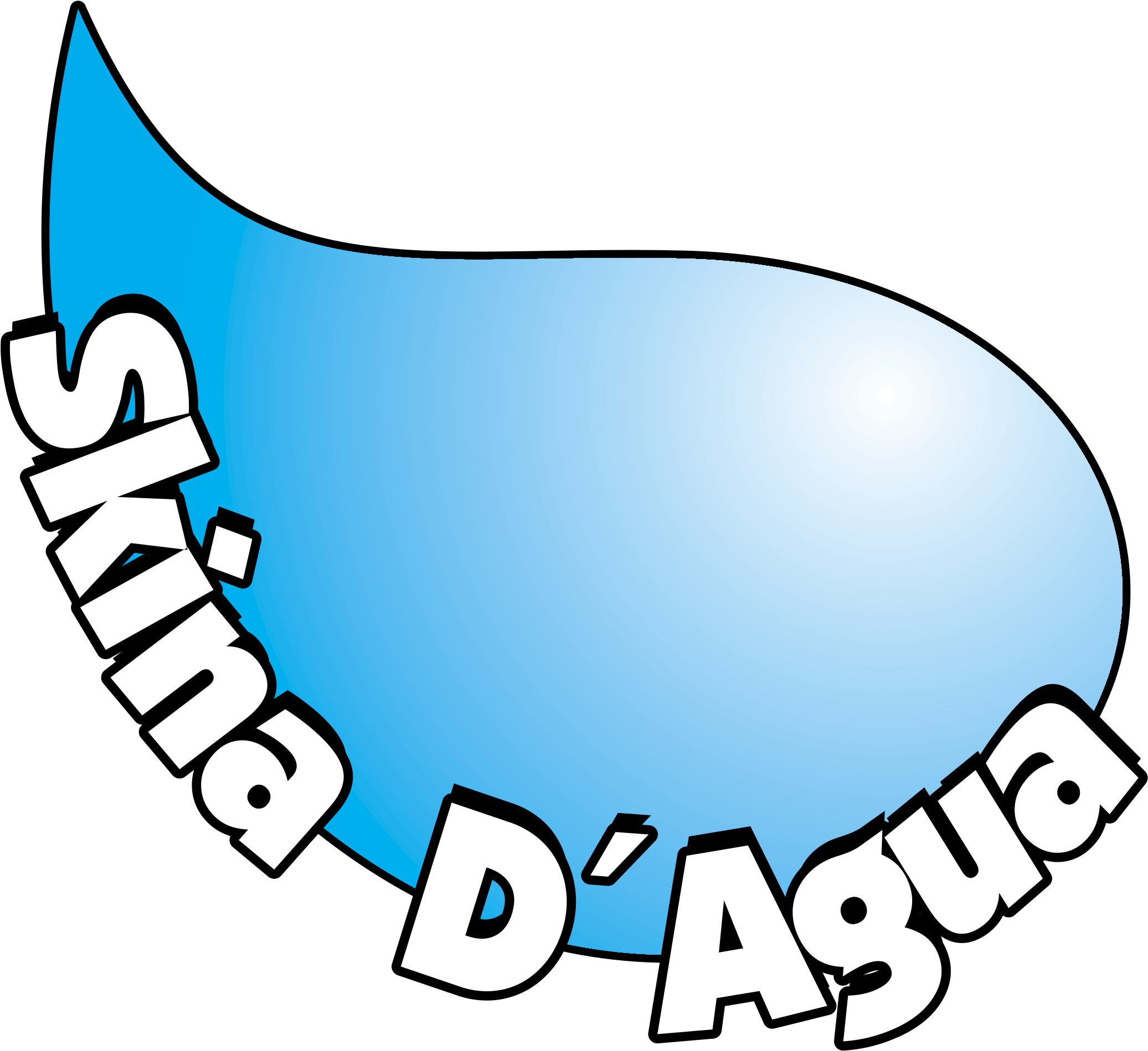 Skina D'agua Logo Png Transparent - Agua Clipart (2400x2400), Png Download