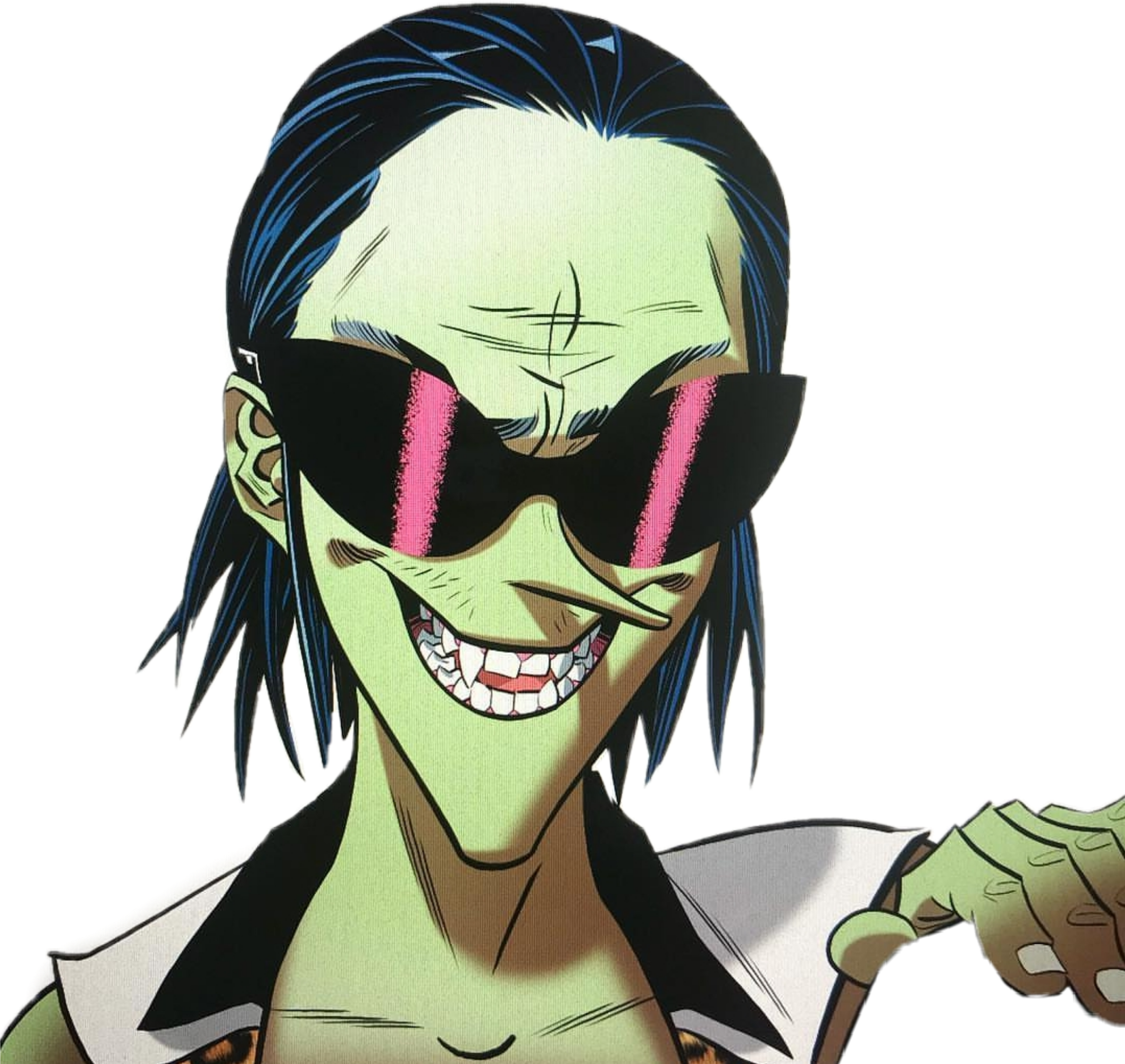 Gorillaz Ace Ppg Clipart (2088x1974), Png Download