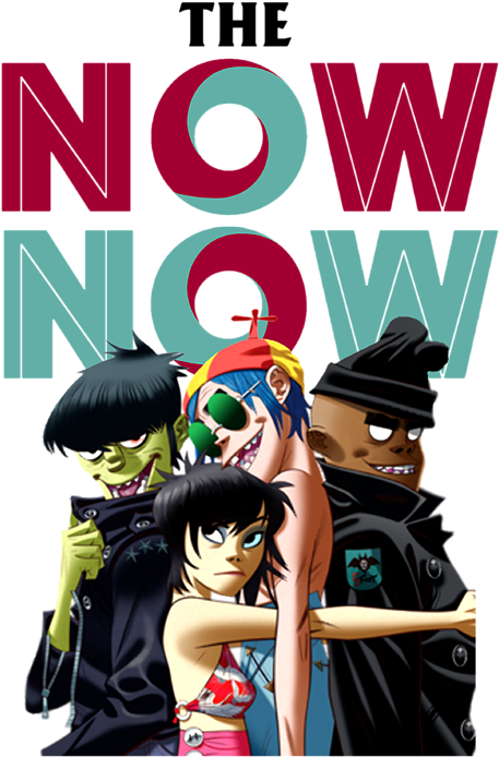 Bleed Area May Not Be Visible - Gorillaz Now Now Tour Art Clipart (495x700), Png Download