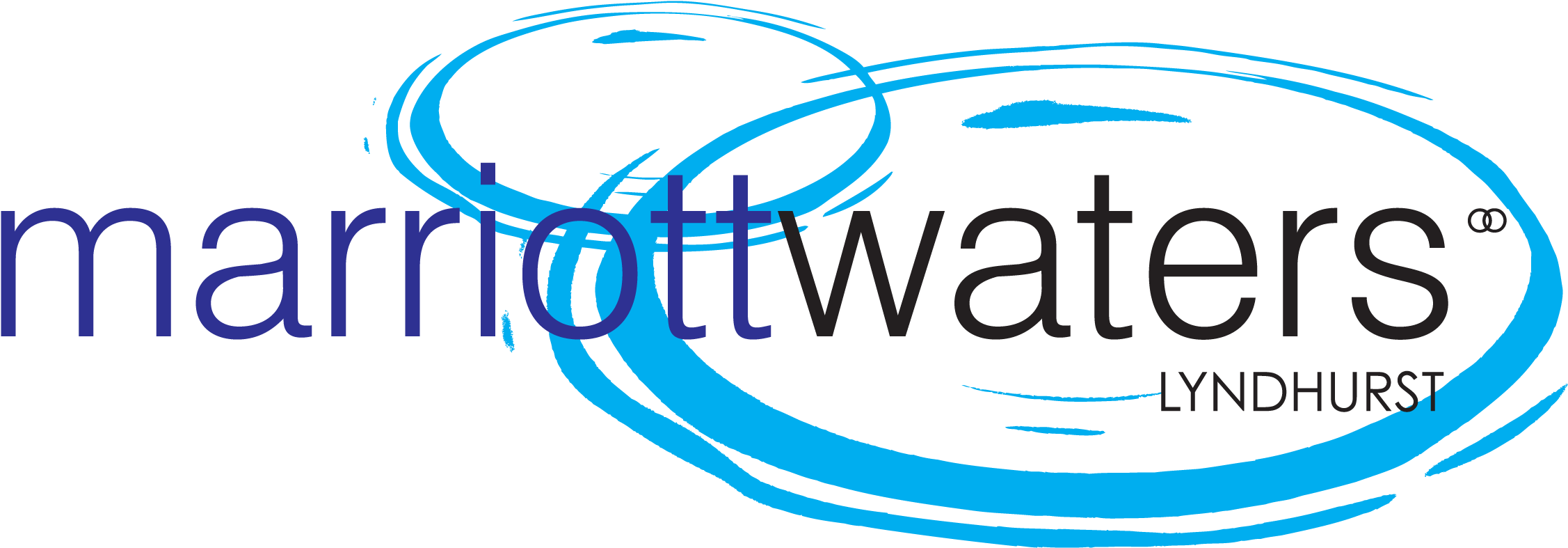 Marriott Waters - Marriott Waters Logo Clipart (2375x828), Png Download