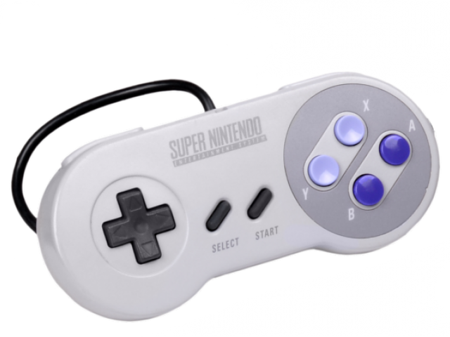 Consoles Super Nintendo Us Clipart (640x480), Png Download