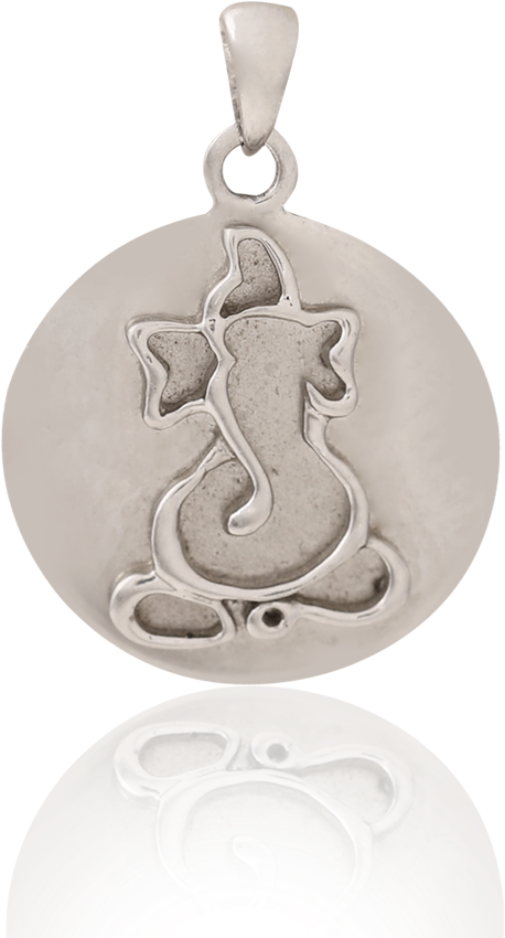 Divine Ganesha Platinum Pendant - Locket Clipart (1000x1000), Png Download