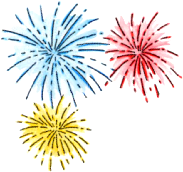 Fireworks Clipart (803x773), Png Download