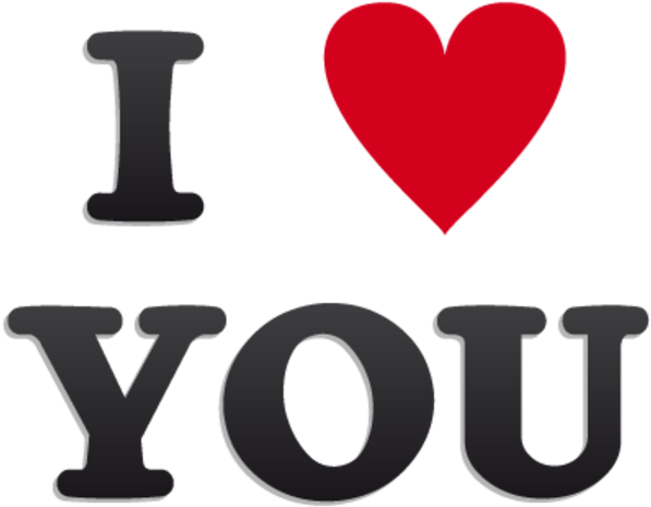 Banner Free Library Heart I Free Images At Clker Com - Love You Clipart (600x600), Png Download