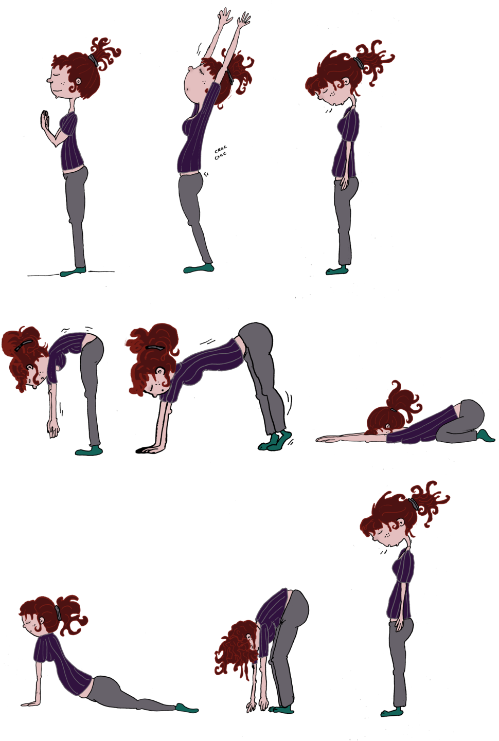 Salutation Au Soleil - Illustration Clipart (1024x1448), Png Download