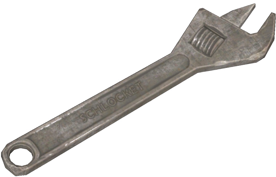 The Vault Fallout Wiki - Adjustable Spanner Clipart (1200x904), Png Download
