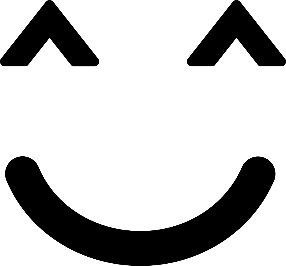 Smiley Png - Smile Icon Closed Eyes Clipart (980x912), Png Download