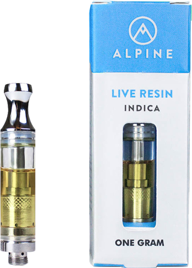 Alpine Live Resin Cartridge Clipart (600x600), Png Download