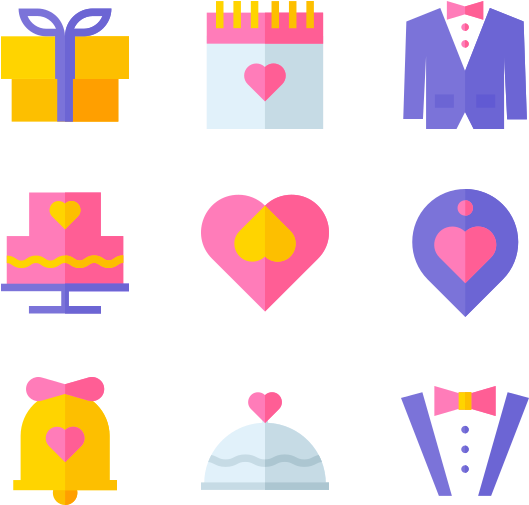 Wedding Clipart (600x564), Png Download