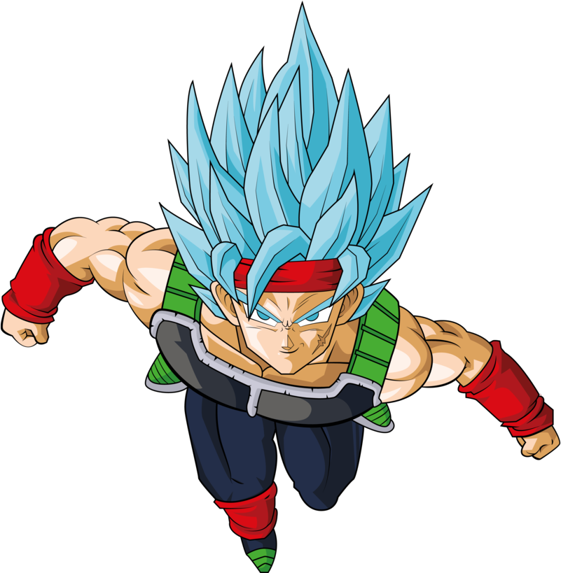 Dragon Ball Desings - Bardock Clipart (820x818), Png Download