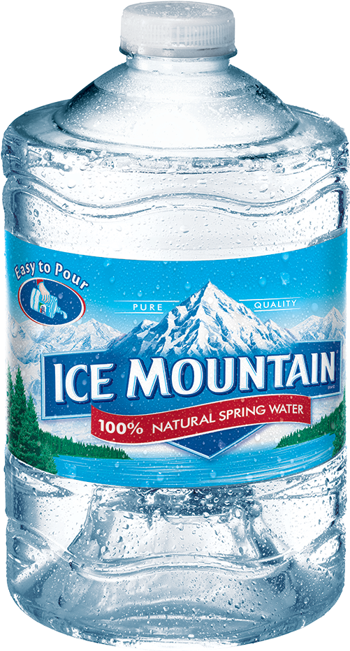 Ice Mountain Water Clipart (501x932), Png Download
