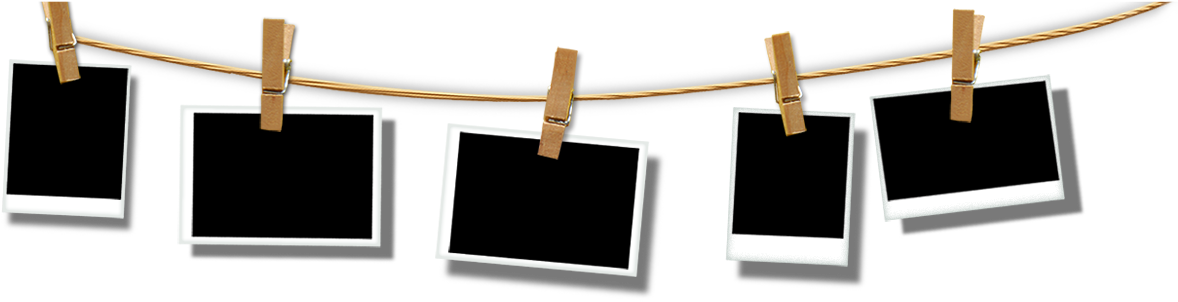 Jpg Stock Corporation Art Download Png - Hanging Polaroid Frame Transparent Background Clipart (1200x376), Png Download